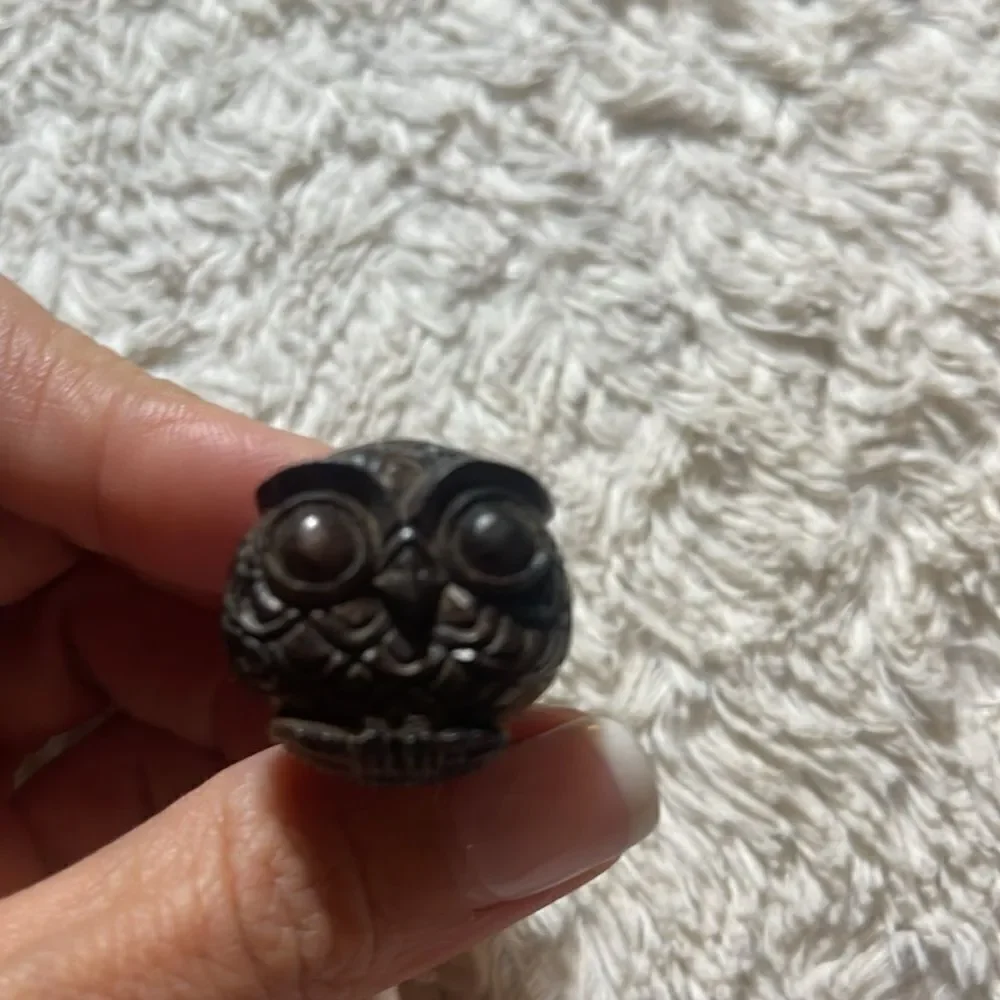 N/A wooden owl